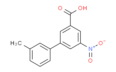 CAS No. 1261953-03-0, 3-(3-Methylphenyl)-5-nitrobenzoic acid