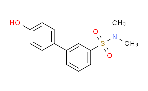 CAS No. 1261947-72-1, 4'-Hydroxy-N,N-dimethyl-[1,1'-biphenyl]-3-sulfonamide