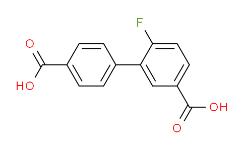 CAS No. 1261941-47-2, 6-Fluoro-[1,1'-biphenyl]-3,4'-dicarboxylic acid