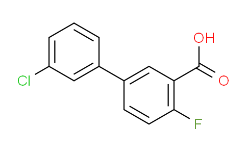 CAS No. 1261933-47-4, 3'-Chloro-4-fluoro-[1,1'-biphenyl]-3-carboxylic acid