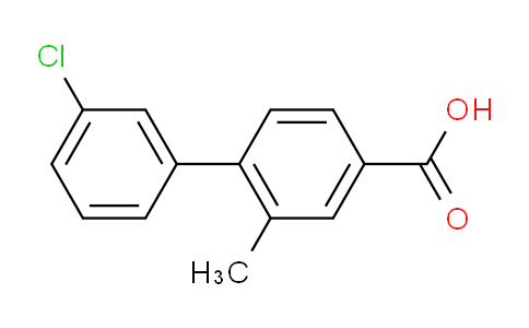CAS No. 1261928-83-9, 3'-Chloro-2-methyl-[1,1'-biphenyl]-4-carboxylic acid