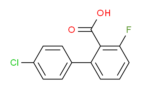 CAS No. 1261921-07-6, 4'-Chloro-3-fluoro-[1,1'-biphenyl]-2-carboxylic acid