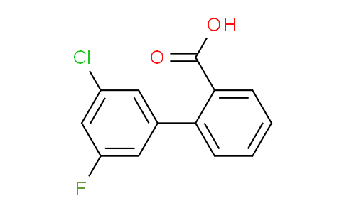 CAS No. 1261915-22-3, 3'-Chloro-5'-fluoro-[1,1'-biphenyl]-2-carboxylic acid