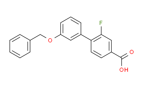 CAS No. 1261912-21-3, 3'-(Benzyloxy)-2-fluoro-[1,1'-biphenyl]-4-carboxylic acid