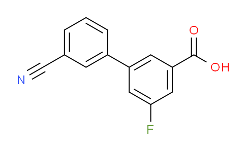 CAS No. 1261901-94-3, 3'-Cyano-5-fluoro-[1,1'-biphenyl]-3-carboxylic acid