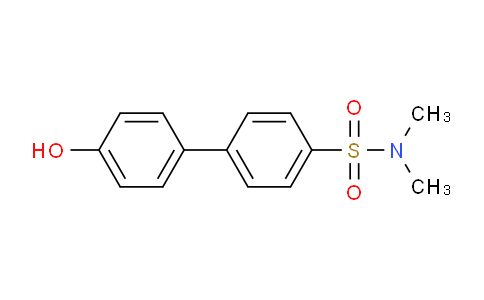 CAS No. 1261900-34-8, 4'-Hydroxy-N,N-dimethyl-[1,1'-biphenyl]-4-sulfonamide