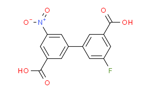 CAS No. 1261898-31-0, 5-Fluoro-5'-nitro-[1,1'-biphenyl]-3,3'-dicarboxylic acid