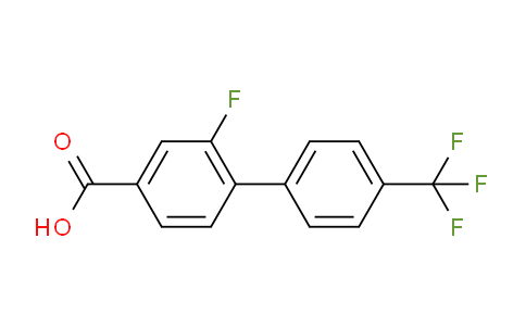 CAS No. 1261849-23-3, 2-Fluoro-4'-(trifluoromethyl)-[1,1'-biphenyl]-4-carboxylic acid