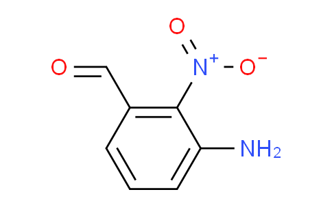CAS No. 1261498-24-1, 3-Amino-2-nitrobenzaldehyde