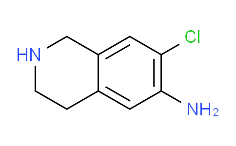 CAS No. 1259326-52-7, 7-Chloro-1,2,3,4-tetrahydroisoquinolin-6-amine