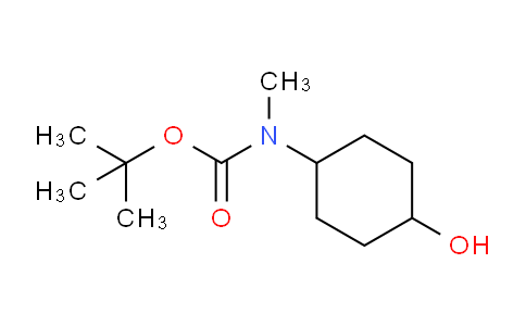 CAS No. 1256633-24-5, 4-(N-Boc-N-methylamino)cyclohexanol