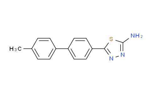 CAS No. 1255574-36-7, 5-(4'-Methyl-[1,1'-biphenyl]-4-yl)-1,3,4-thiadiazol-2-amine