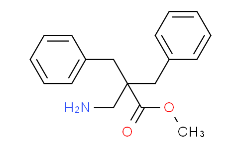CAS No. 125469-89-8, Methyl 3-amino-2,2-dibenzylpropanoate
