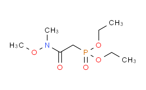 CAS No. 124931-12-0, Diethyl (2-(methoxy(methyl)amino)-2-oxoethyl)phosphonate