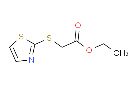 CAS No. 1249141-21-6, Ethyl 2-(thiazol-2-ylthio)acetate