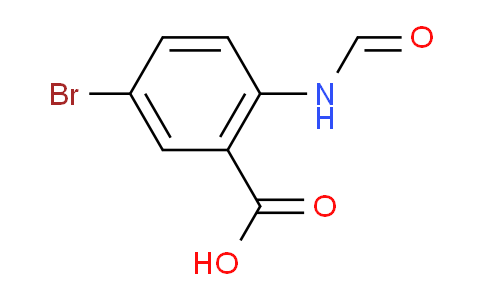 CAS No. 1248924-55-1, 5-Bromo-2-formamidobenzoic acid