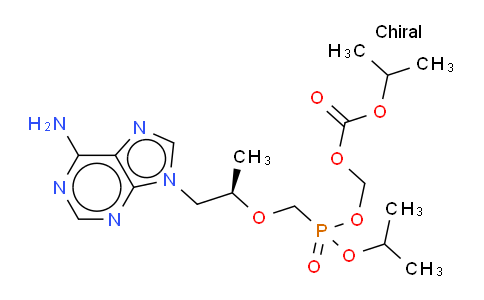 CAS No. 1246812-40-7, Mono-POC Isopropyl Tenofovir(Mixture of Diastereomers)