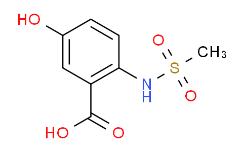 CAS No. 1243391-74-3, 5-Hydroxy-2-(methylsulfonamido)benzoic acid