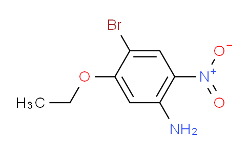 CAS No. 1242336-59-9, 4-Bromo-5-ethoxy-2-nitroaniline