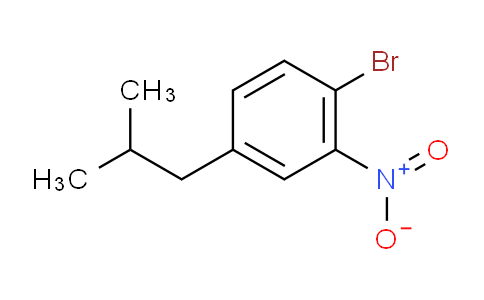 CAS No. 1242336-57-7, 1-Bromo-4-isobutyl-2-nitrobenzene