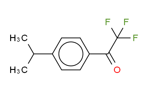 CAS No. 124211-72-9, Ethanone,2,2,2-trifluoro-1-[4-(1-methylethyl)phenyl]-