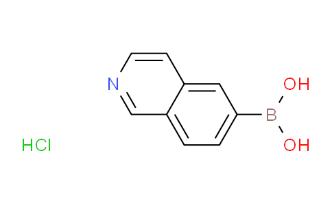 CAS No. 1236031-63-2, Isoquinoline-6-boronic Acid Hydrochloride