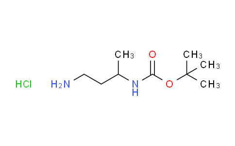 CAS No. 1235439-71-0, tert-Butyl (4-aminobutan-2-yl)carbamate hydrochloride