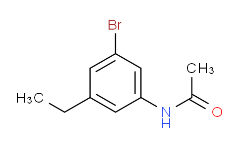 CAS No. 123158-67-8, N-(3-Bromo-5-ethylphenyl)acetamide
