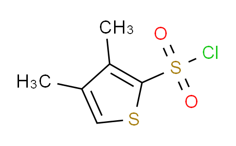 CAS No. 1227608-07-2, 3,4-Dimethylthiophene-2-sulfonyl chloride