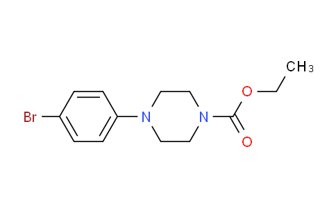 CAS No. 1226808-66-7, Ethyl 4-(4-bromophenyl)piperazine-1-carboxylate