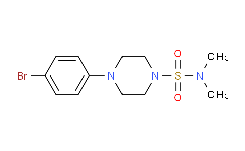 CAS No. 1226808-59-8, 4-(4-Bromophenyl)-N,N-dimethylpiperazine-1-sulfonamide