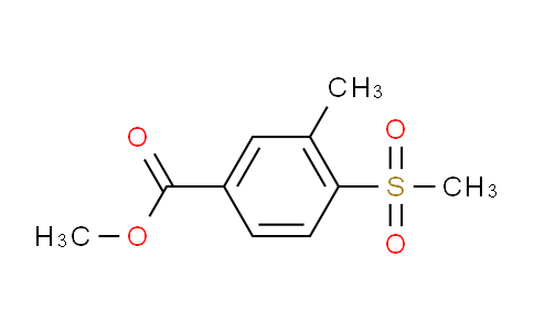CAS No. 1226776-89-1, Methyl 3-methyl-4-(methylsulfonyl)benzoate