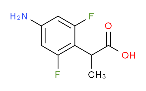 CAS No. 1226776-88-0, 2-(4-Amino-2,6-difluorophenyl)propanoic acid