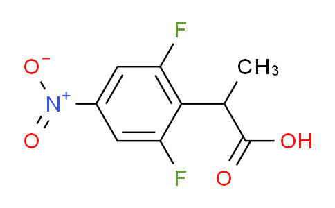 CAS No. 1226776-82-4, 2-(2,6-Difluoro-4-nitrophenyl)propanoic acid