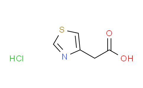 CAS No. 1225286-62-3, 2-(Thiazol-4-yl)acetic acid hydrochloride
