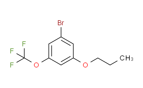 CAS No. 1221793-65-2, 1-Bromo-3-propoxy-5-(trifluoromethoxy)benzene