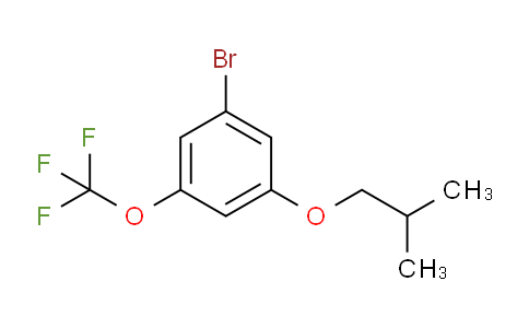 CAS No. 1221793-64-1, 1-Bromo-3-isobutoxy-5-(trifluoromethoxy)benzene