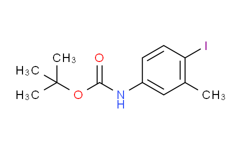 CAS No. 1221793-58-3, tert-Butyl (4-iodo-3-methylphenyl)carbamate