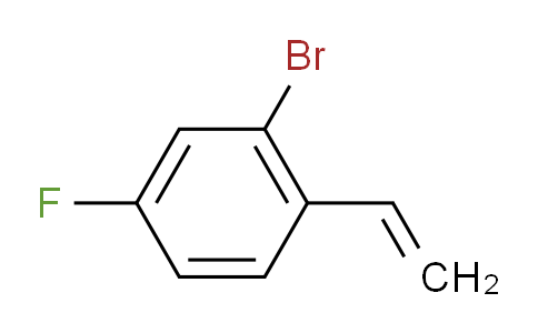 CAS No. 1221684-51-0, 2-Bromo-4-fluoro-1-vinylbenzene