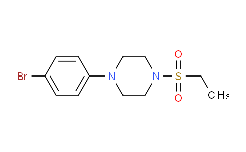 CAS No. 1221658-67-8, 1-(4-Bromophenyl)-4-(ethylsulfonyl)piperazine
