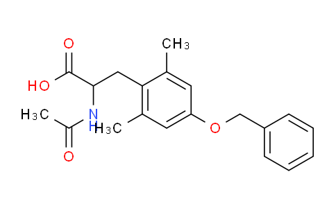 CAS No. 1219382-08-7, 2-Acetamido-3-(4-(benzyloxy)-2,6-dimethylphenyl)propanoic acid