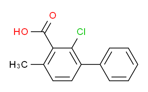 CAS No. 1215206-77-1, 2-Chloro-4-Methylbiphenyl-3-carboxylic acid