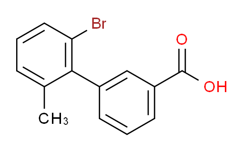CAS No. 1215206-69-1, 2'-Bromo-6'-methylbiphenyl-3-carboxylic acid