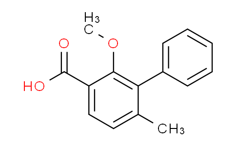 CAS No. 1215206-67-9, 2-Methoxy-6-Methylbiphenyl-3-carboxylic acid