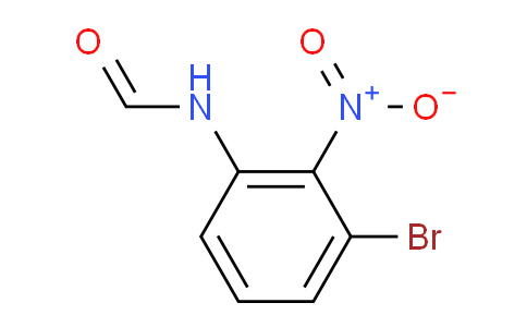 CAS No. 1215205-92-7, N-(3-Bromo-2-nitrophenyl)formamide