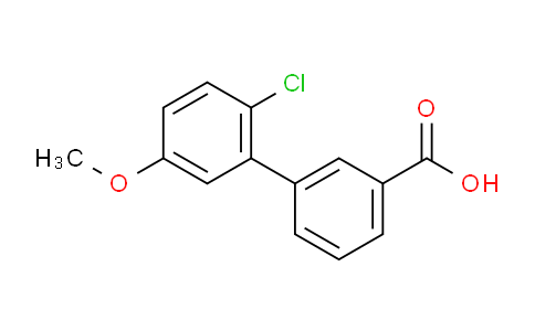 CAS No. 1215205-42-7, 2'-Chloro-5'-methoxybiphenyl-3-carboxylic acid