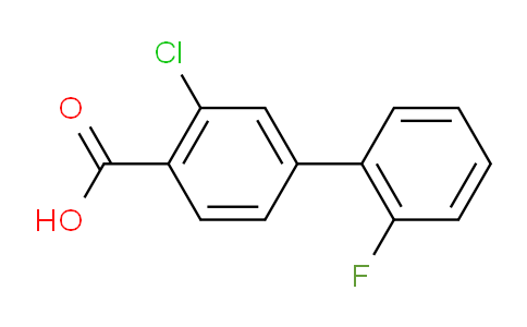 CAS No. 1214362-41-0, 3-Chloro-2'-fluoro-[1,1'-biphenyl]-4-carboxylic acid
