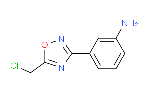 CAS No. 6595-79-5, 3-(5-Chloromethyl-[1,2,4]oxadiazol-3-yl)-aniline