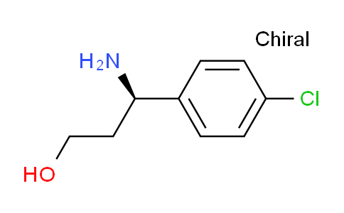 CAS No. 1213362-28-7, (R)-3-Amino-3-(4-chlorophenyl)propan-1-ol