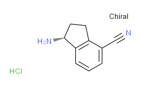 CAS No. 1213203-23-6, (R)-1-amino-2,3-dihydro-1H-indene-4-carbonitrile-HCl